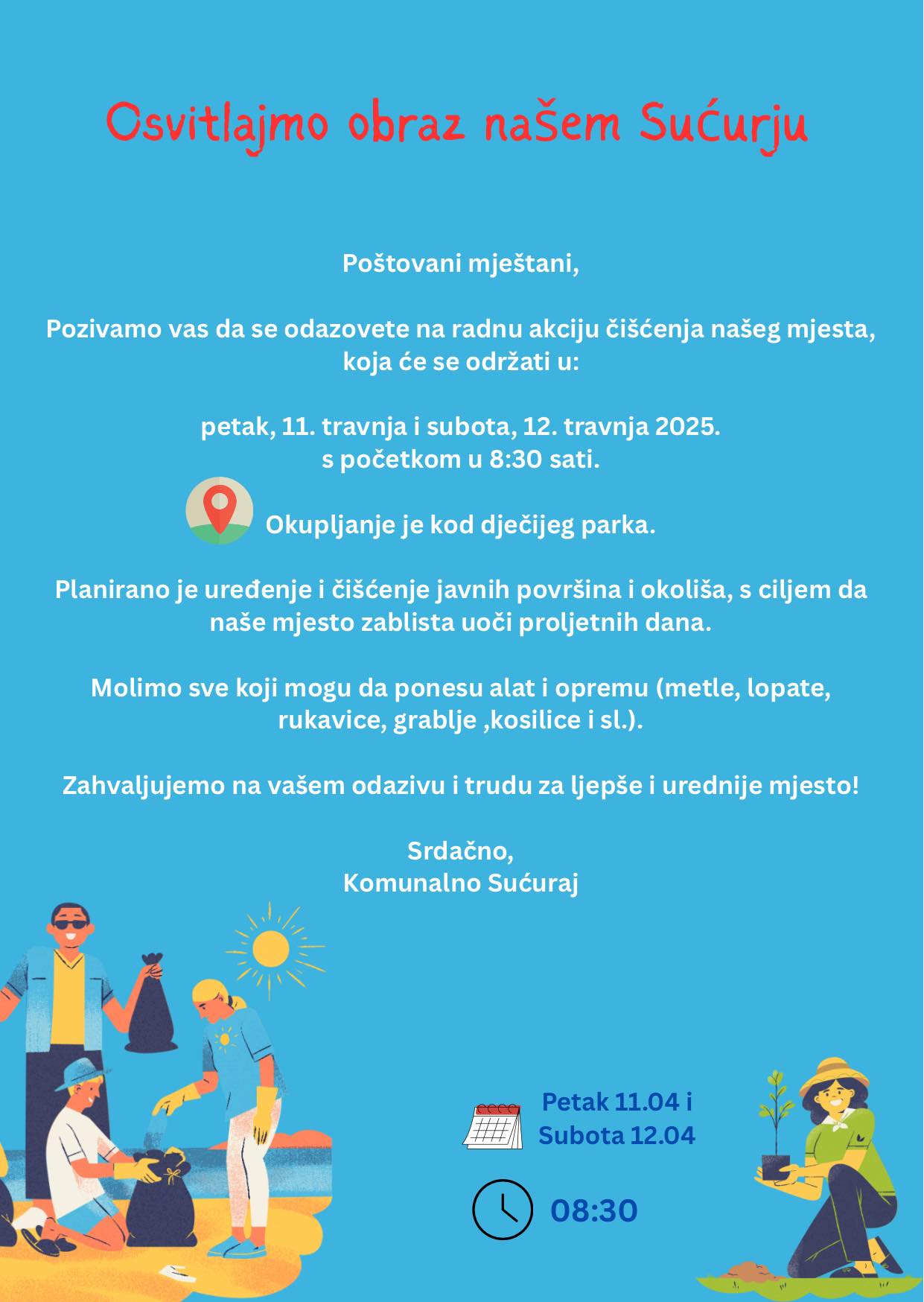 Osvitlajmo obraz našem Sućurju